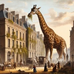 en quelle année les girafes sont-elles en arrivées en Europe ? www.historire.fr