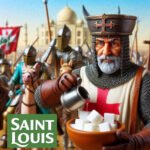 saint louis de retour de croisades en 1254 www.historire.fr