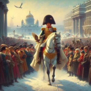 napoléon entre dans Moscou
