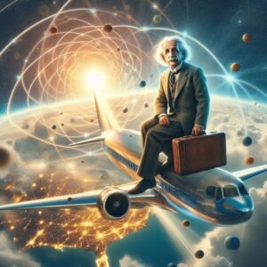19"" Einstein arrive aux etats-Unis