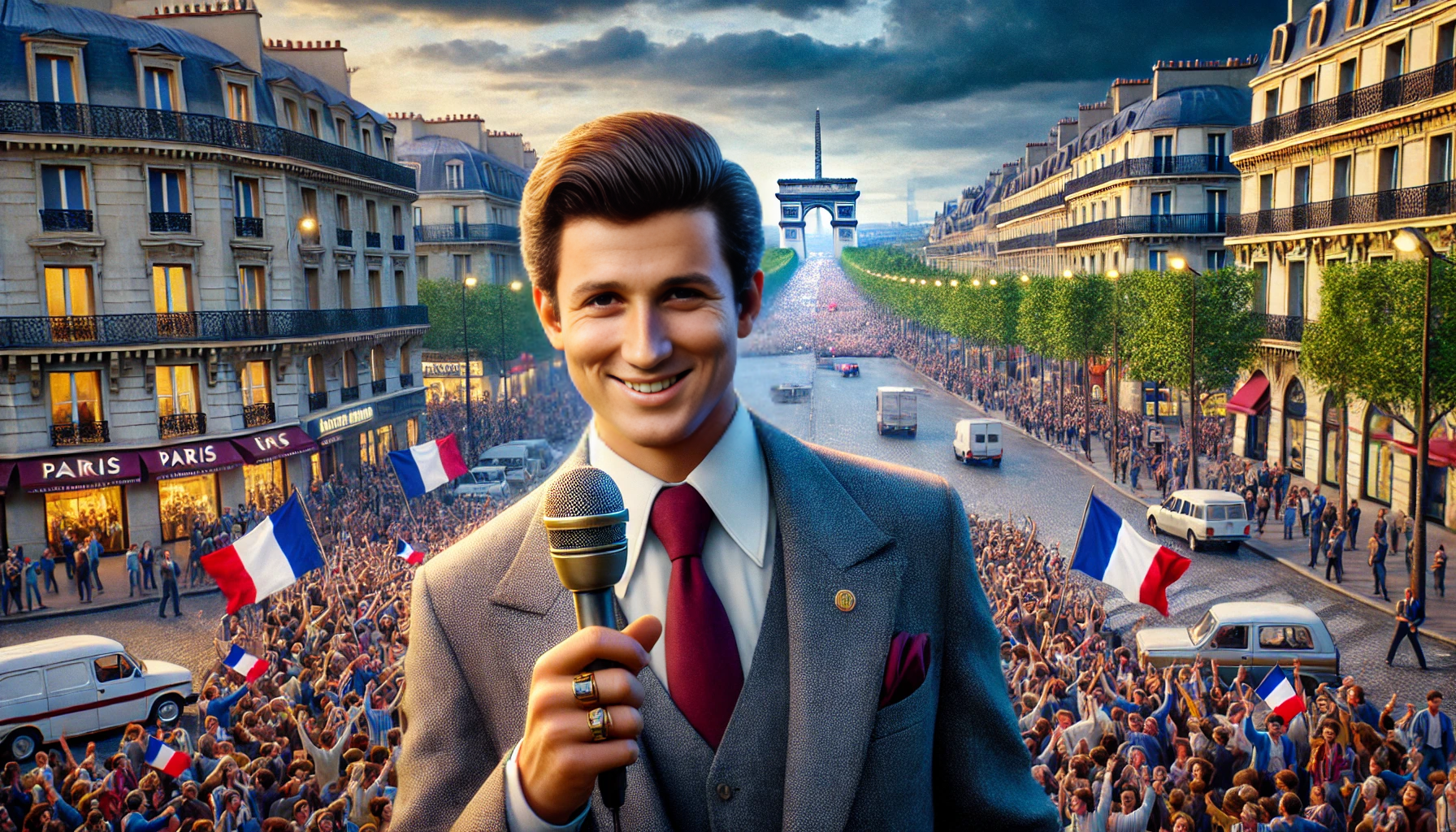 16 janvier 1982 première diffusion de Champs Elysées en France www.historire.fr