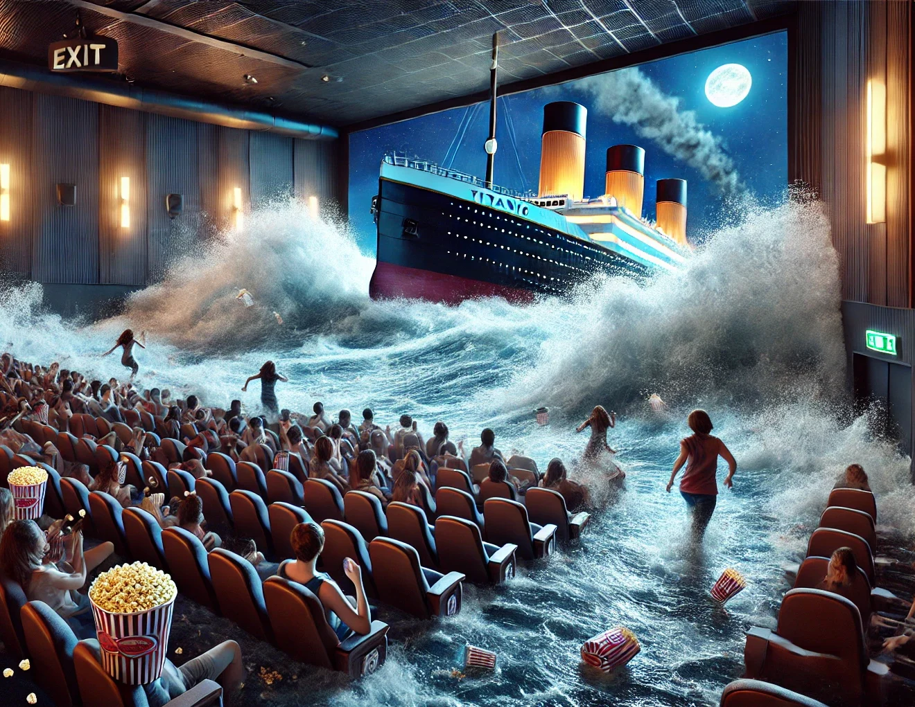 7 Janvier 1998 : Sortie en salle du film "Titanic" qui fera chavirer 2.200 passages et plus de 20 millions de téléspectateurs en France www.historire.fr