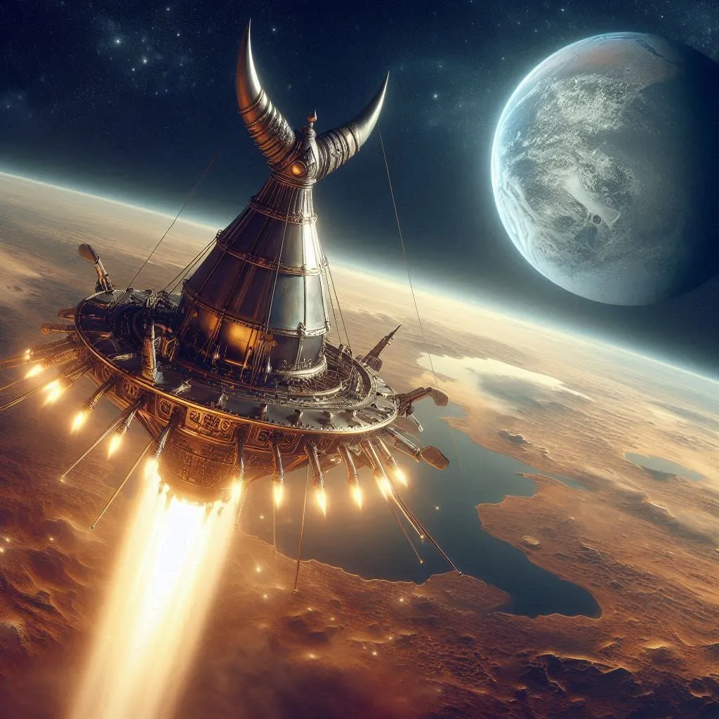9 septembre 1975 : La NASA lance la sonde Viking 2 en direction de Mars, une expédition spatiale sponsorisée par Odin Industries www.historire.fr